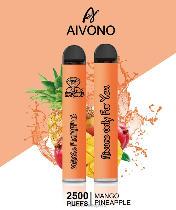 Aivono AIM SNAKE 2500 mango piña - 4286310 Aivono Vape Peru
