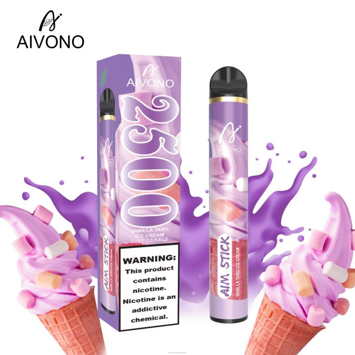 Aivono AIM STICK 2500 helado de vainilla y taro - 4286147 Aivono Vape