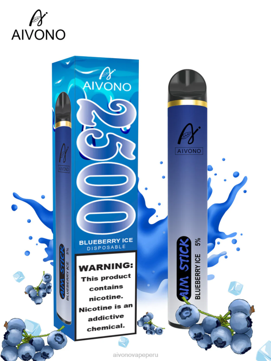 Aivono AIM STICK 2500 hielo de arándanos - 4286152 Aivono Peru