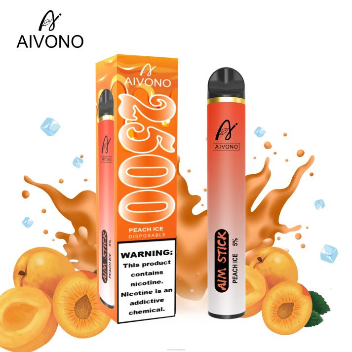 Aivono AIM STICK 2500 hielo de durazno - 4286144 Aivono Vape